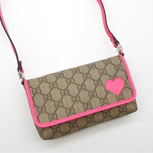 🍓GUCCI PVC Shoulder Bag